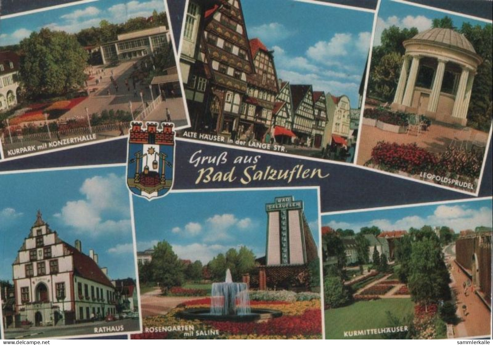 101763 - Bad Salzuflen - U.a. Rathaus - 1977 - Bad Salzuflen