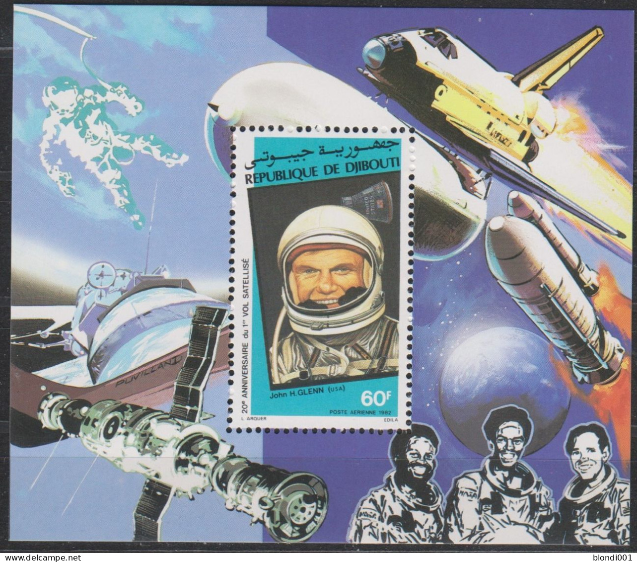 SPACE - DJIBOUTI -  S/S MNH - Verzamelingen