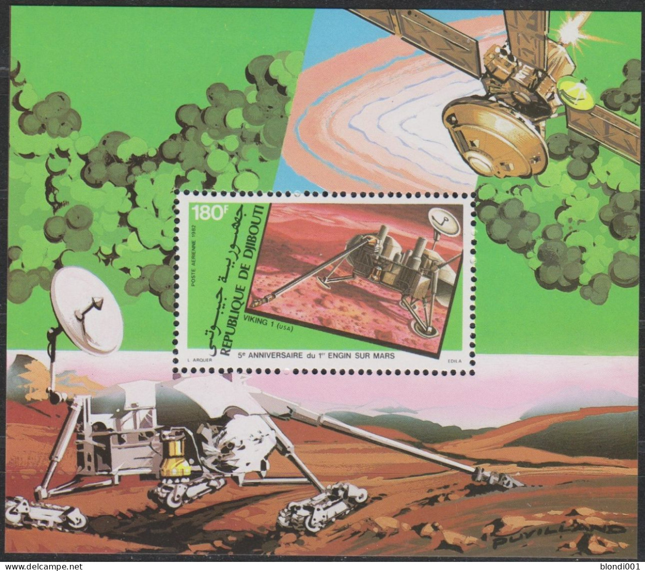 SPACE - DJIBOUTI -  S/S MNH - Collezioni