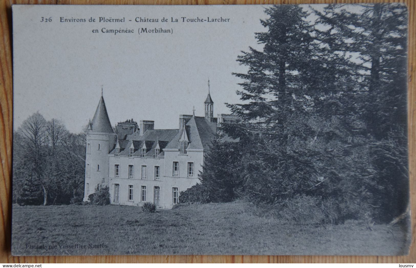 56 : Environs De Ploërmel - Château De La Touche-Larcher En Campénéac - Angles émoussés - (n°29021) - Ploërmel