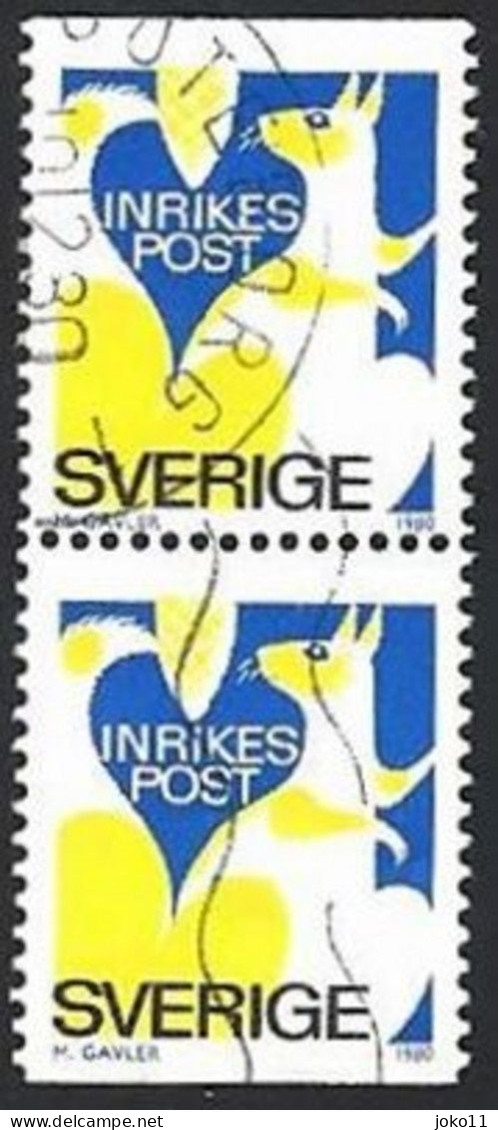 Schweden, 1980, Michel-Nr. 1105 D/D, Gestempelt - Oblitérés