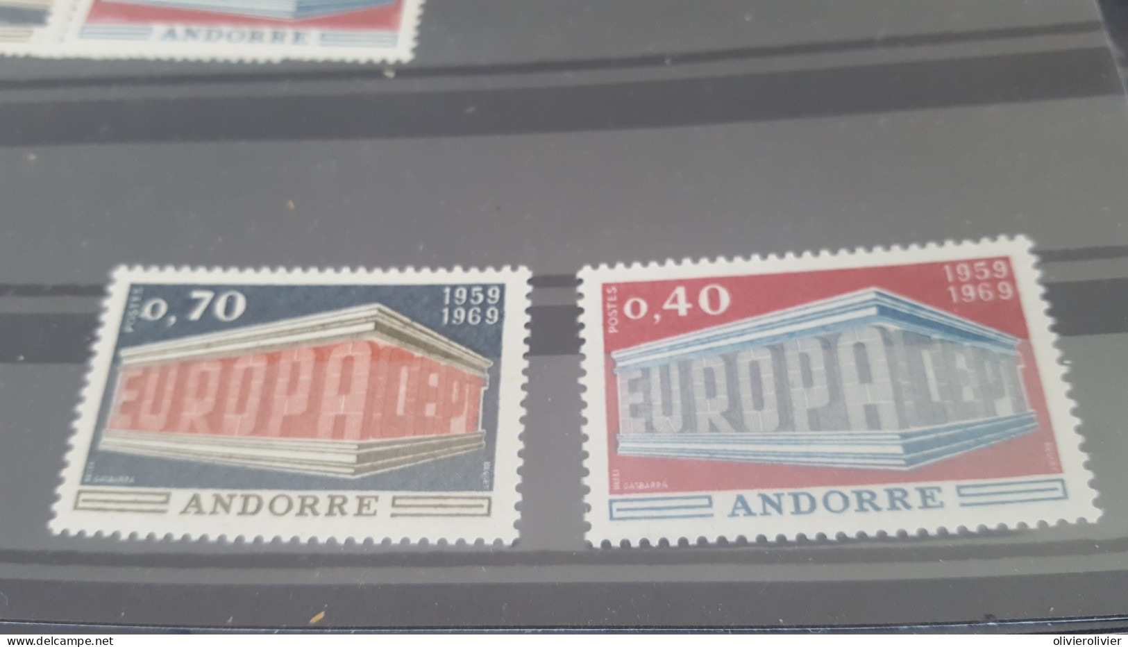 REF A1064 ANDORRE NEUF** EUROPA N°194/195 - Collections