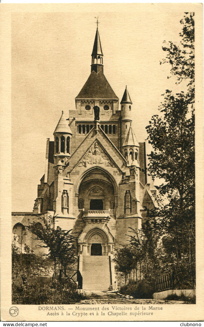 CPA  - EPERNAY - DORMANS - MONUMENT DES VICTOIRES DE LA MARNE (IMPECCABLE) - Dormans