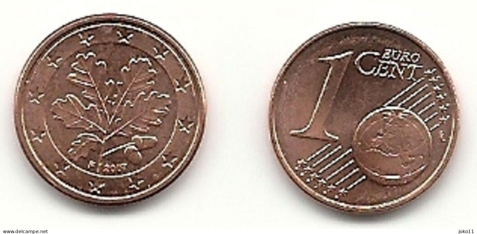 1 Cent, 2007 Prägestätte (F) Vz, Sehr Gut Erhaltene Umlaufmünze - Allemagne