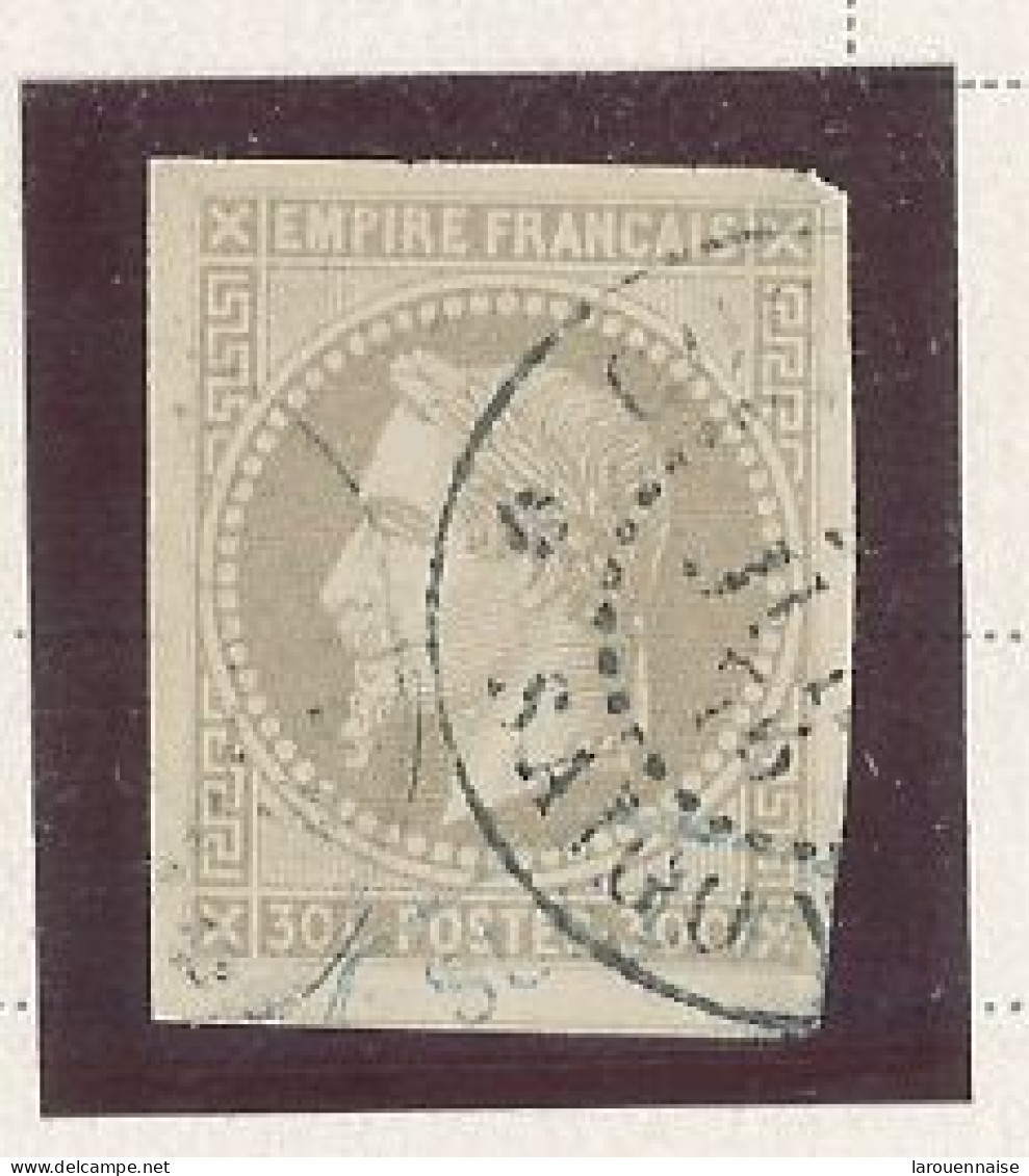 COCHINCHINE -N° 9 COLONIES GÉNÉRALES  - 30 C BRUN  -Obl . Cà D - COCHINCHINE /* SAIGON *JUIN 76 - Used Stamps