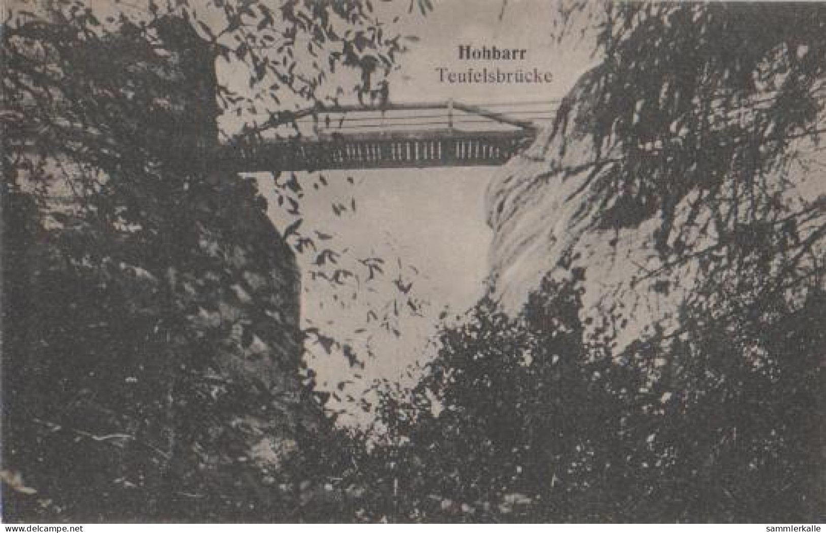22376 - Elsass - Hohbarr - Teufelsbrücke - Ca. 1945 - Elsass