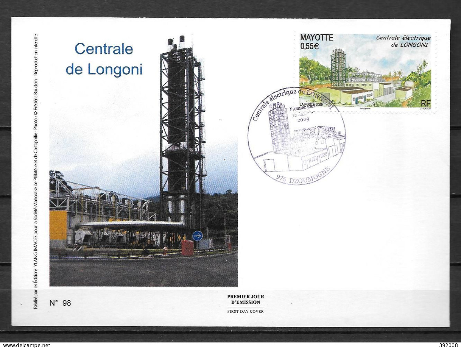 2009 - 220 - FDC - Centrale électrique De Longoni - 14 - Other & Unclassified