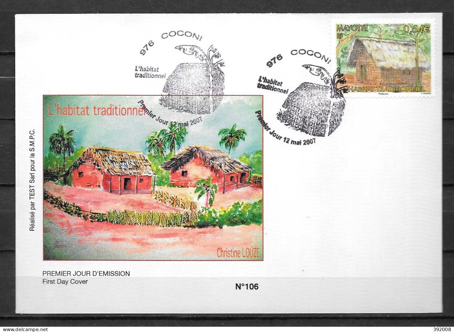 2007 - 199 - FDC - Habitat Traditionnel - 12 - Other & Unclassified