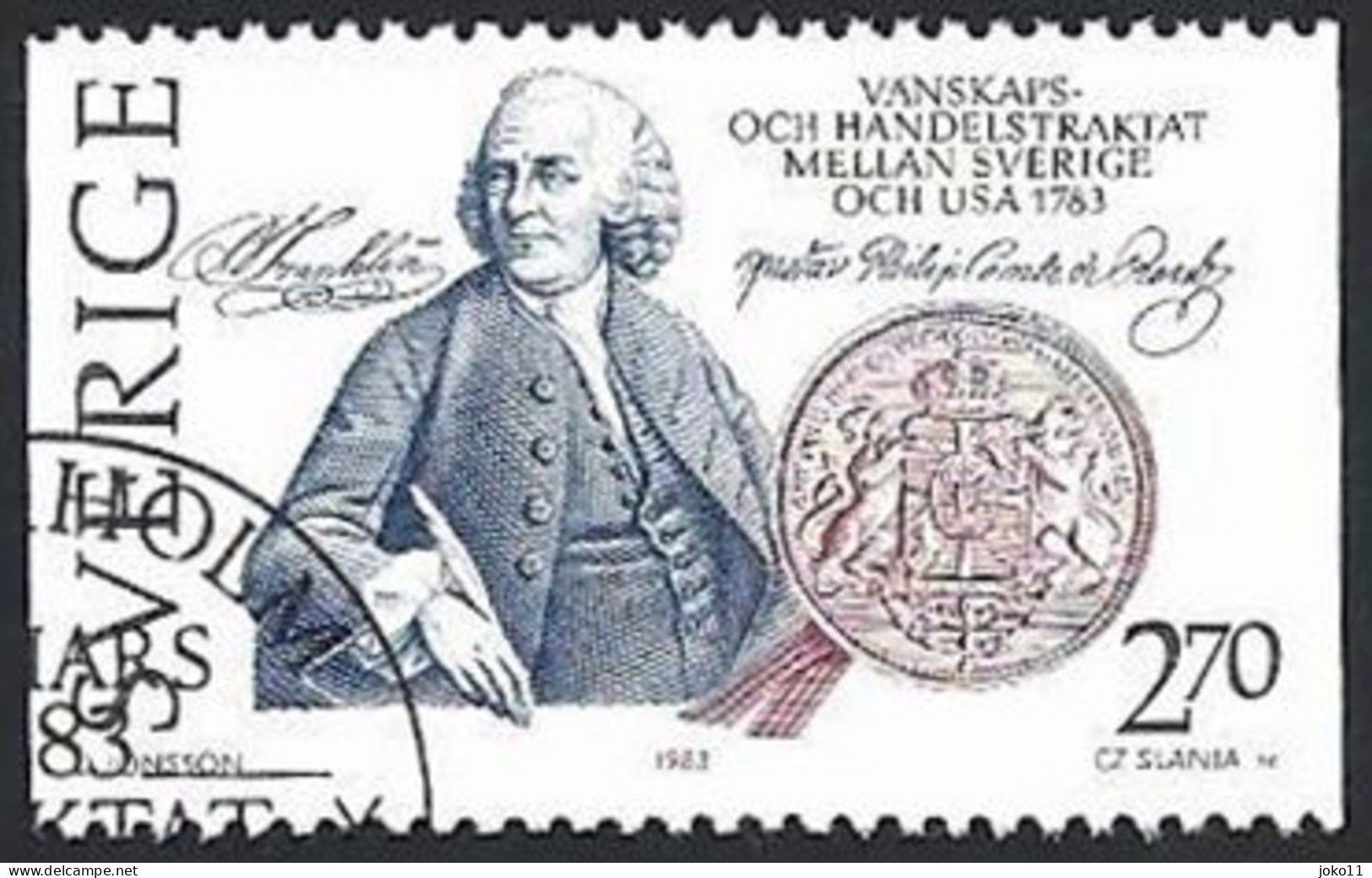 Schweden, 1983, Michel-Nr. 1232, Gestempelt - Usados