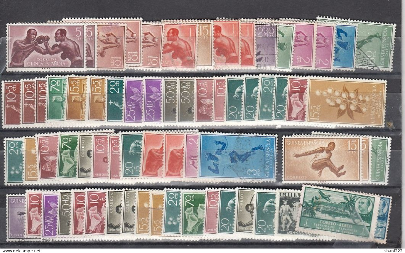 Spanish Guinea - 1950's Various II  - (2-175) - Spanish Guinea