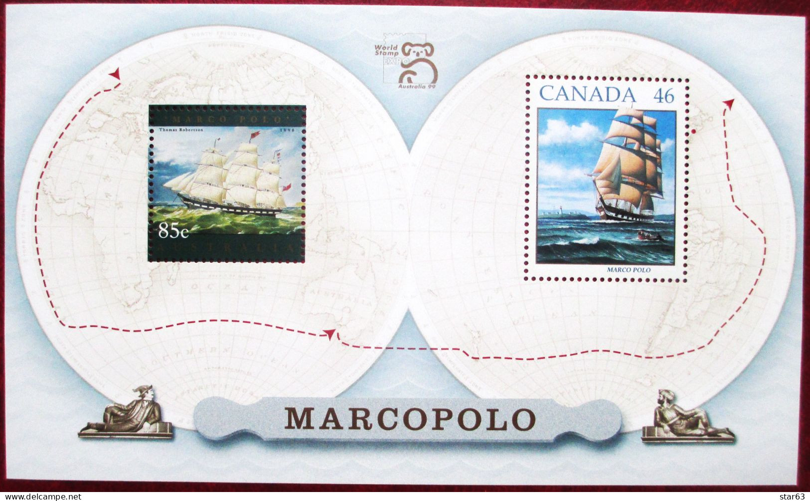 Canada  1999  S/S  MNH - Blokken & Velletjes