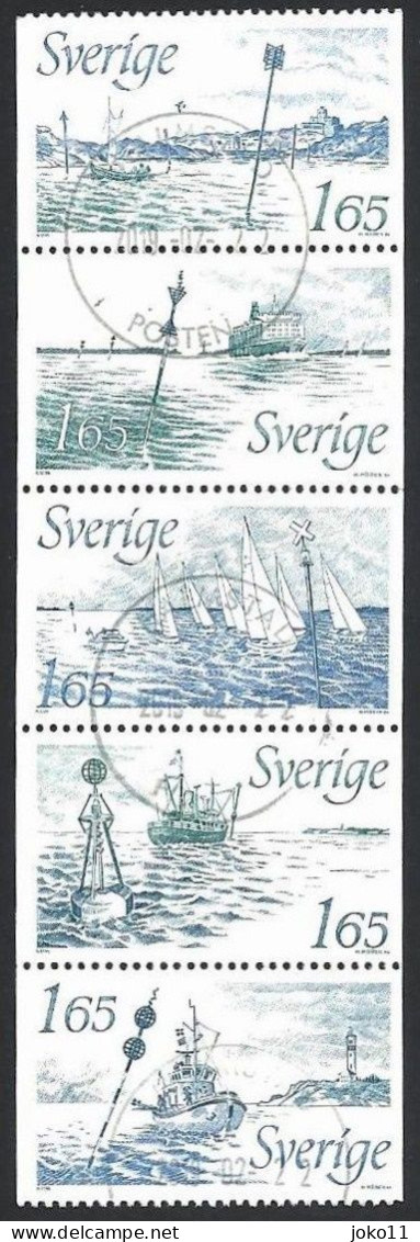 Schweden, 1982, Michel-Nr. 1196-1200, Gestempelt - Gebruikt