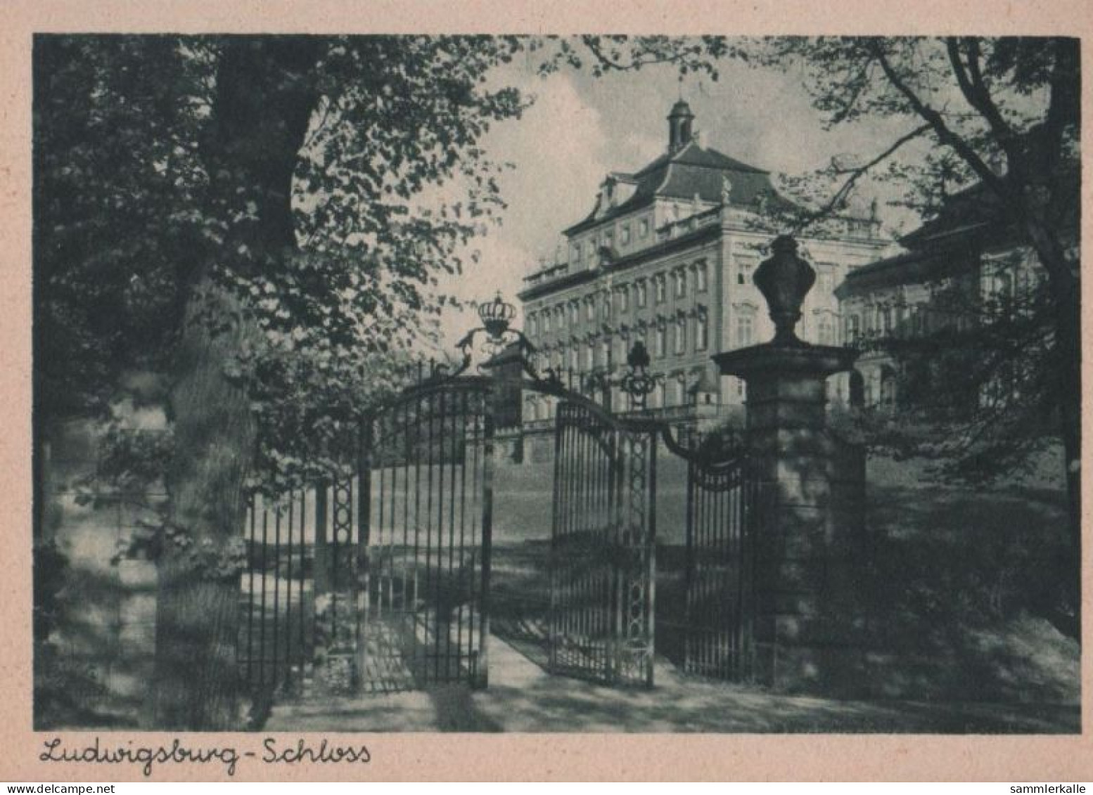 36249 - Ludwigsburg - Das Schloss - Ca. 1950 - Ludwigsburg
