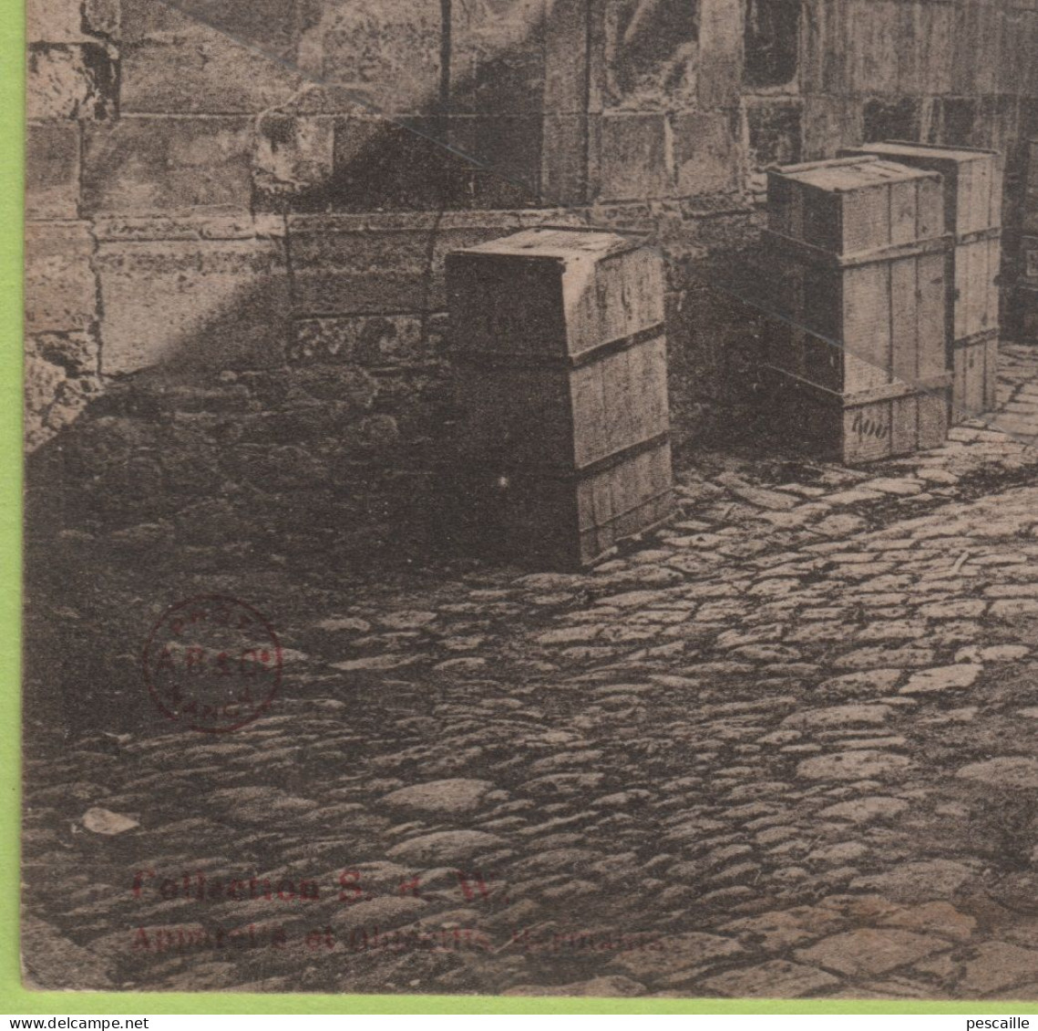 10 AUBE - CP L'EGLISE D' ERVY - COLLECTION S. H. W. - PHOT. A.B.& C° NANCY ? - CIRCULEE EN 1904 - Ervy-le-Chatel