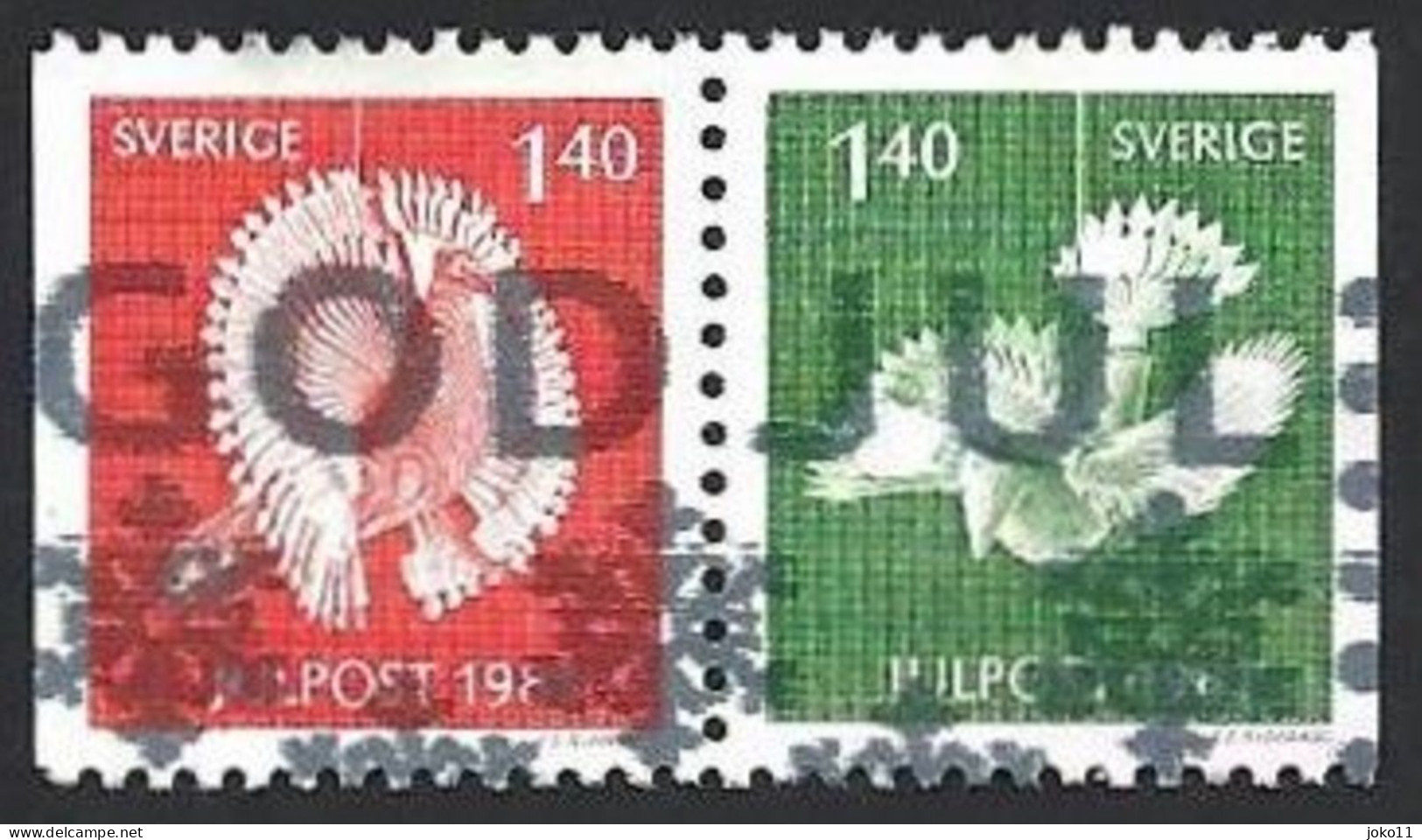 Schweden, 1981, Michel-Nr. 1173-1174 D/D, Gestempelt - Gebruikt