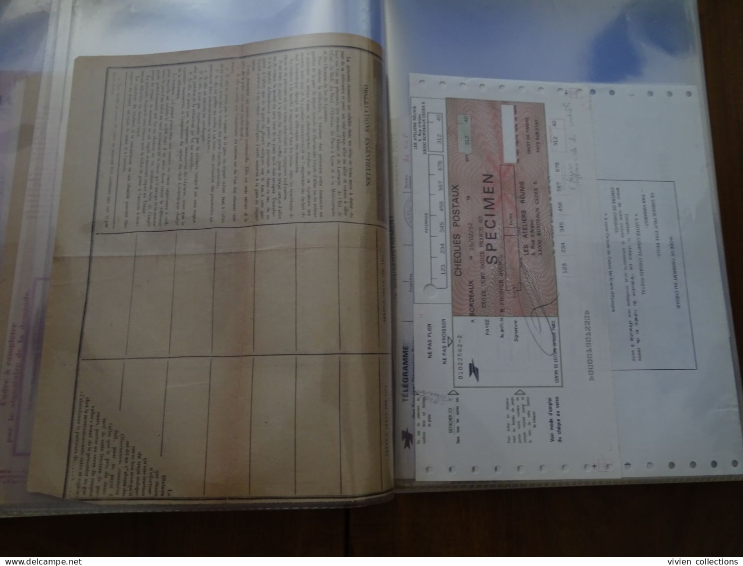 France cours pratique d'instruction d'Orléans 1953/4 et divers + sacs postaux La Poste Deutch Bunderpost aérien