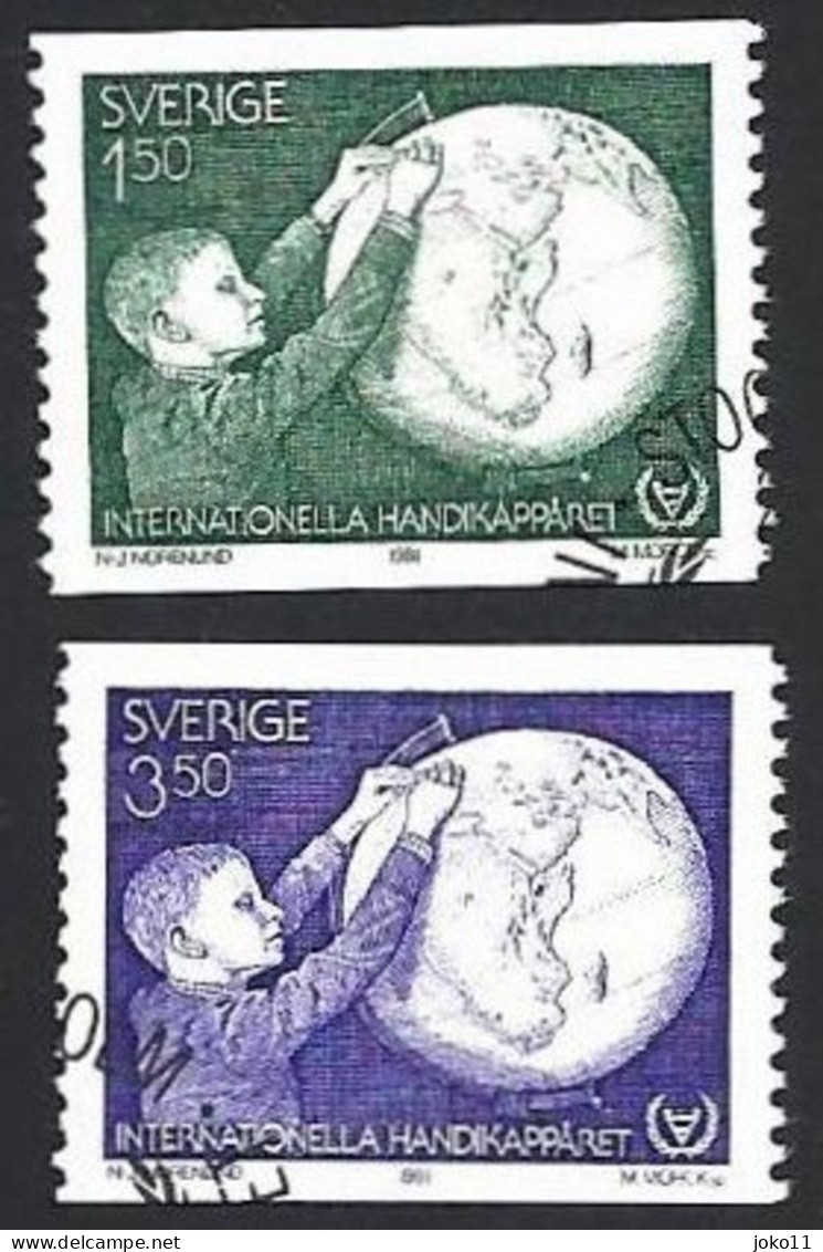 Schweden, 1981, Michel-Nr. 1143-1144, Gestempelt - Gebruikt