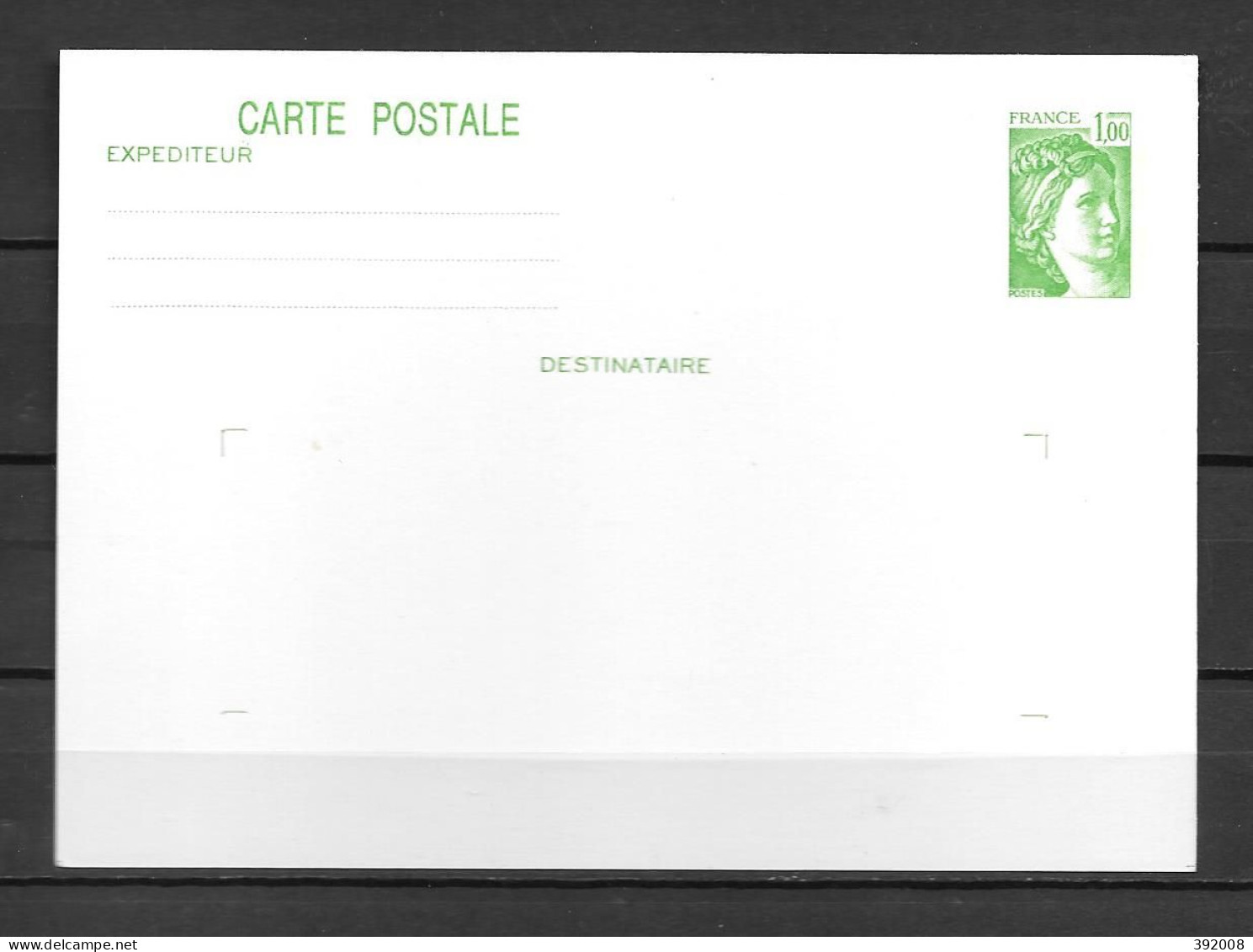 1978 - 1973-CP1 - Sabine - 3 - Overprinter Postcards (before 1995)