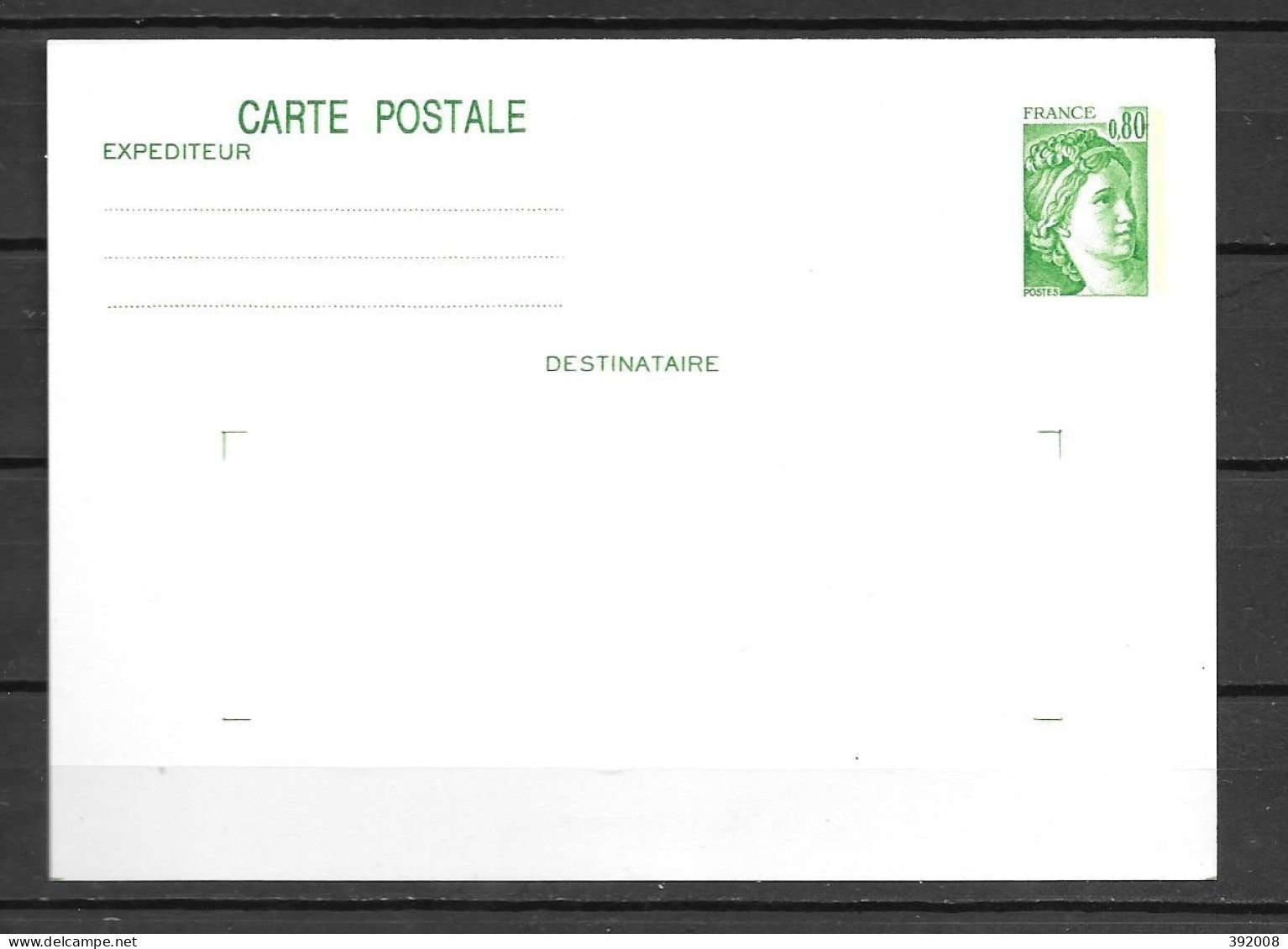 1978 - 1970-CP1 - Sabine - 2 - Overprinter Postcards (before 1995)