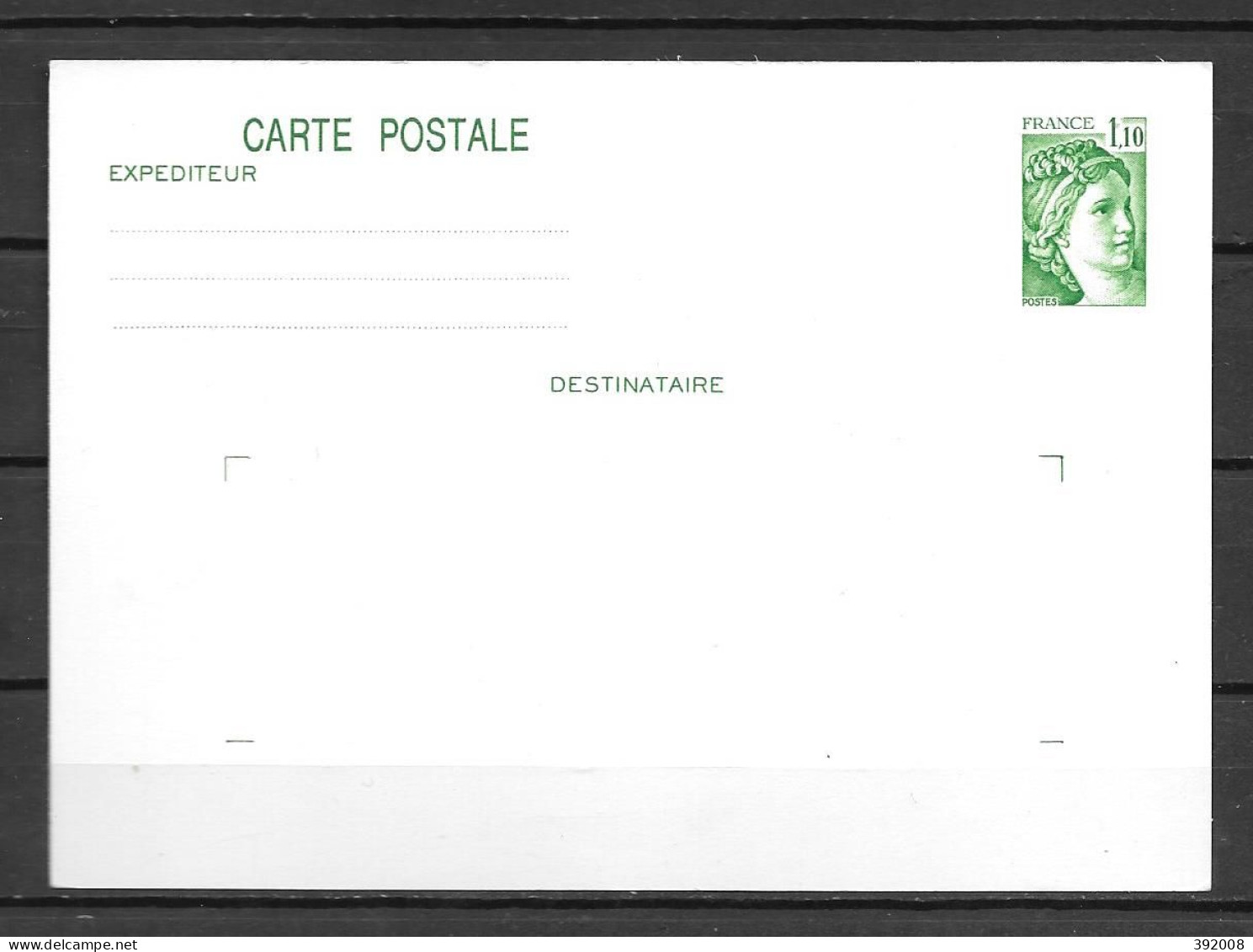 1978 - 2058-CP1 - Sabine - 3 - Cartes Postales Repiquages (avant 1995)