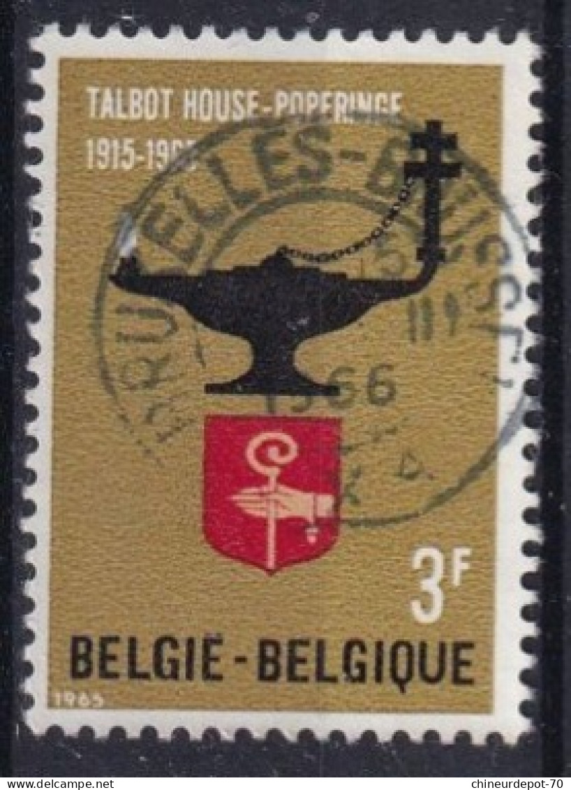 TALBOT HOUSE POPERINGE CACHET BRUXELLES - BRUSSEL - Used Stamps