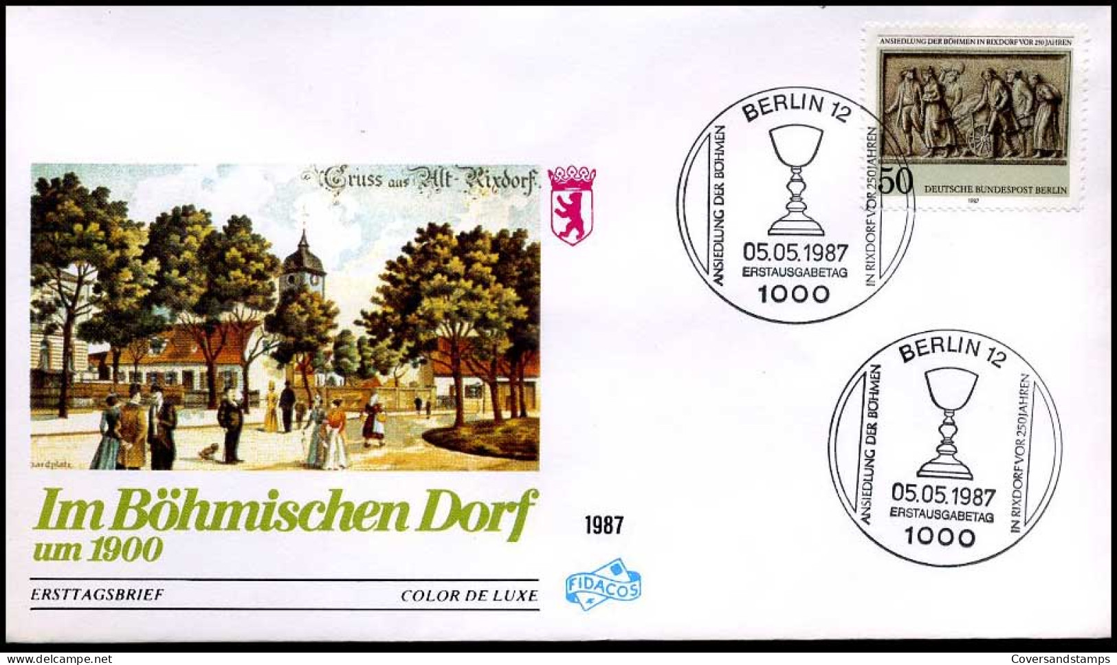 Bundespost Berlin  -  FDC  -  Böhmischen Dorf                         - Altri & Non Classificati
