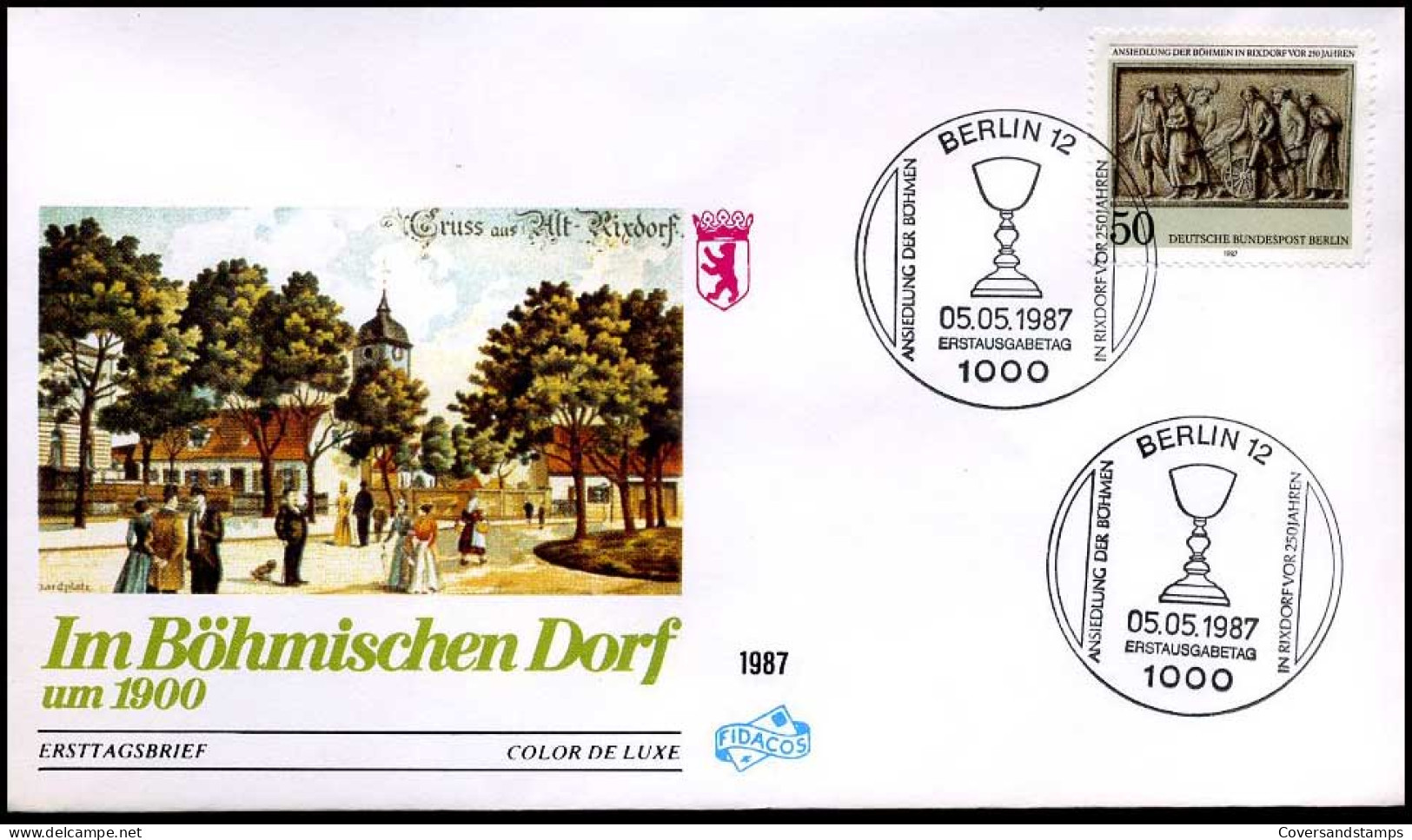 Bundespost Berlin  -  FDC  -  Böhmischen Dorf                         - Other & Unclassified