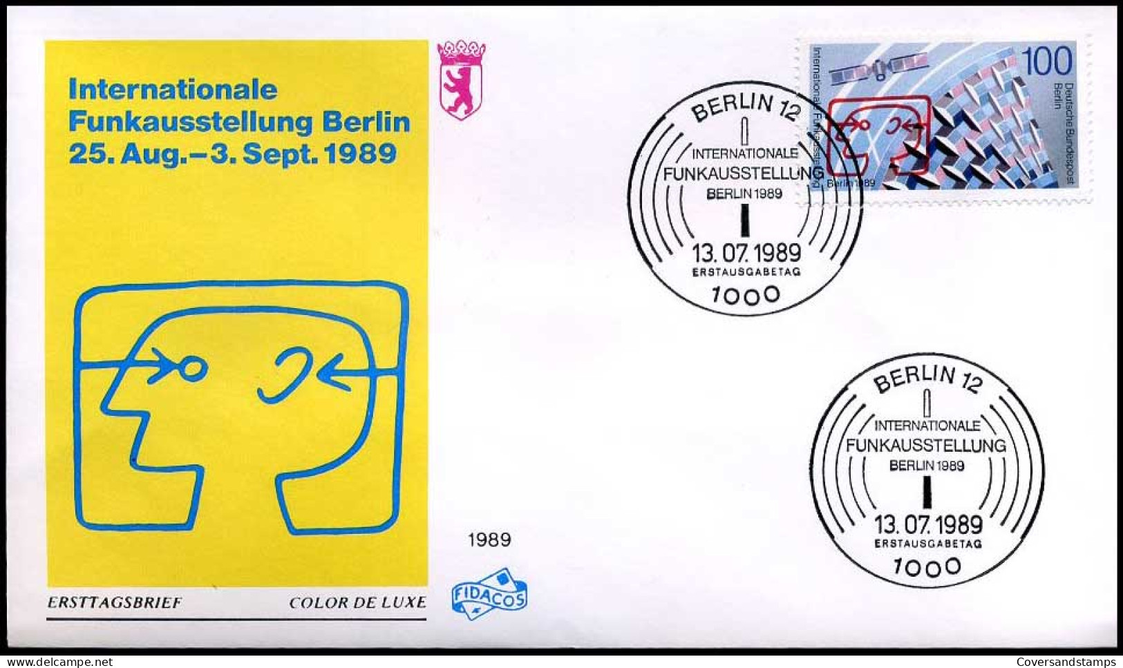 Bundespost Berlin  -  FDC  -  Int. Funkausstellung Berlin                             - Andere & Zonder Classificatie