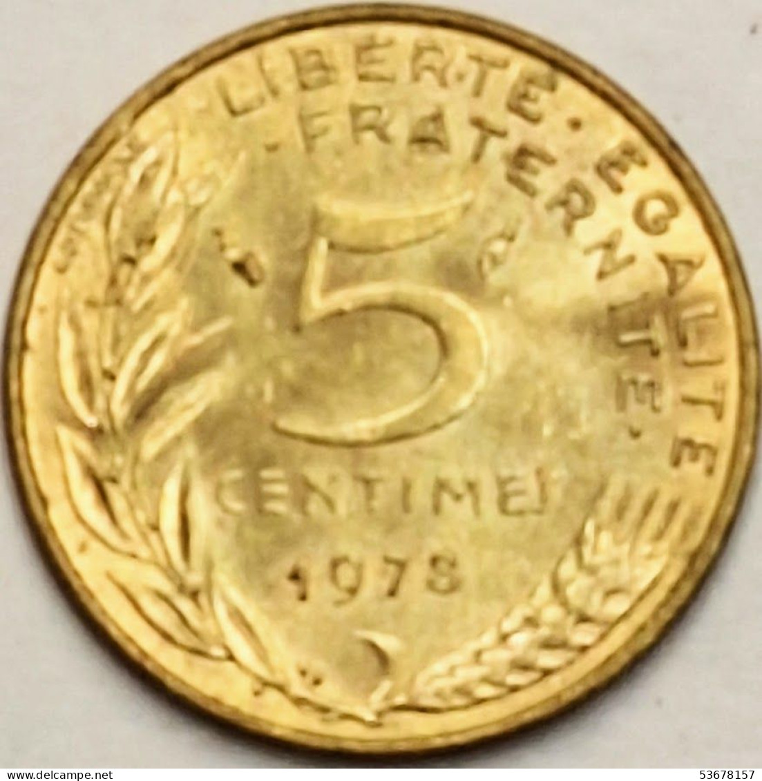 France - 5 Centimes 1978, KM# 933 (#4195) - 5 Centimes