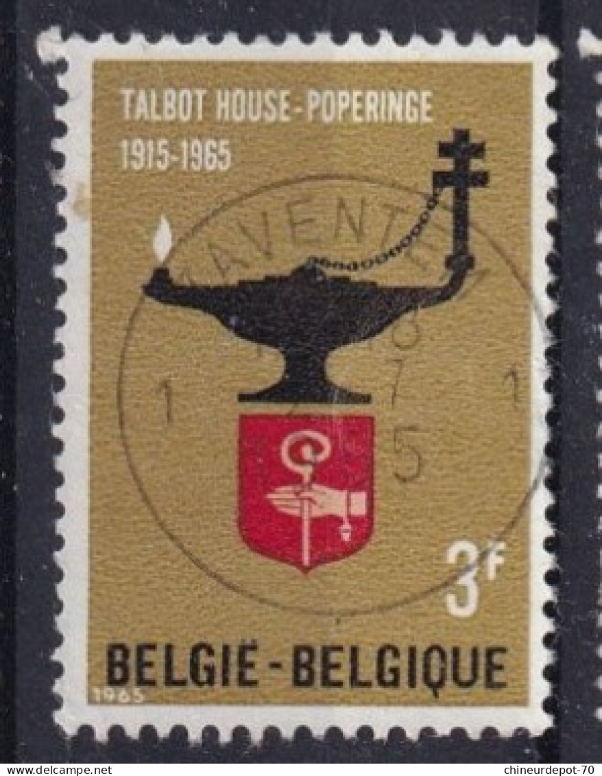 TALBOT HOUSE POPERINGE CACHET ZAVENTEM - Oblitérés