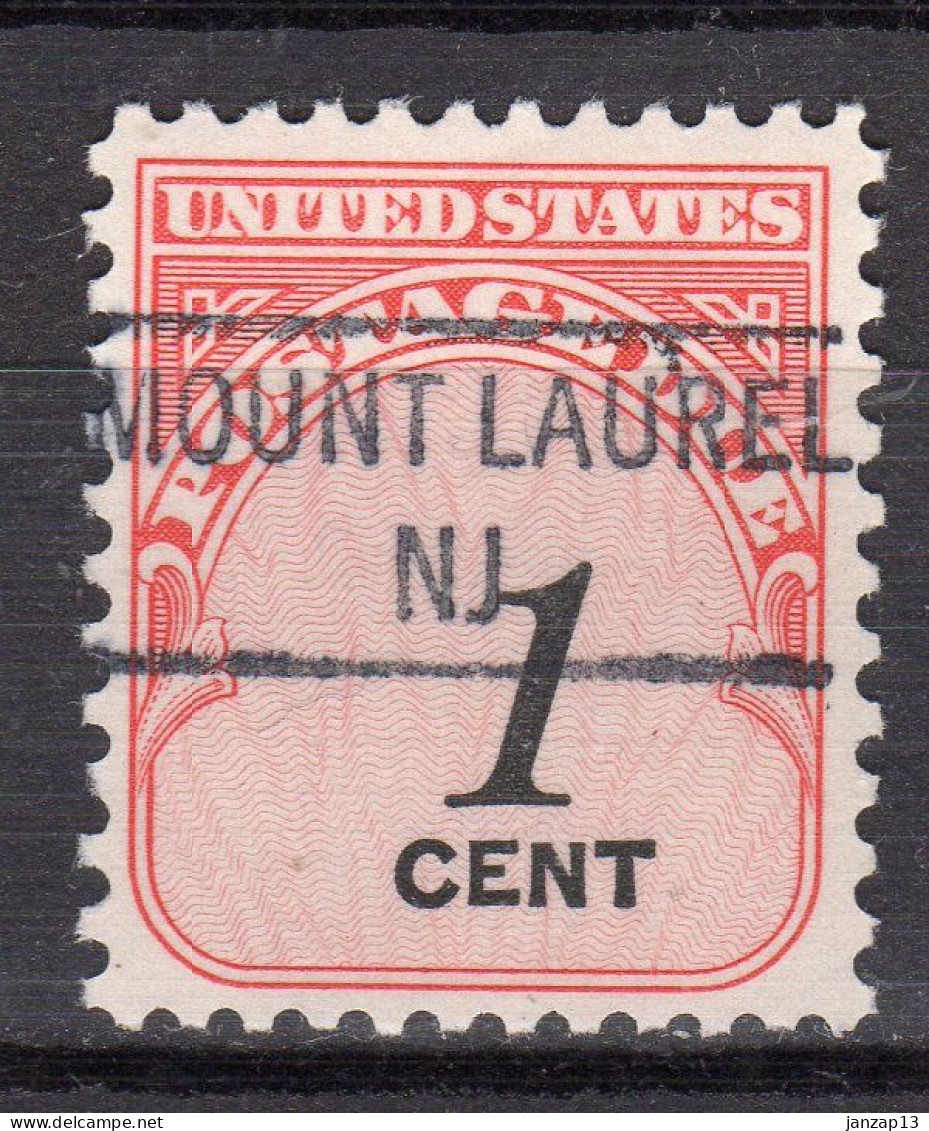 NJ-422; USA Precancel/Vorausentwertung/Preo; MOUNT LAUREL (NJ), Type 841 - Préoblitérés