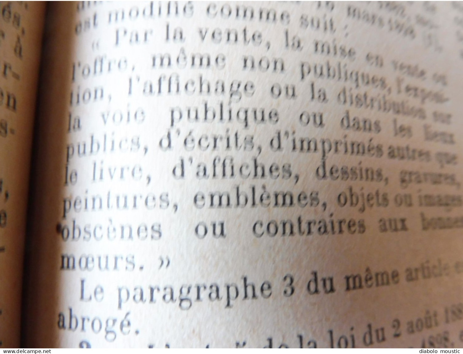 1906  RECUEIL des LOIS : Discours violent entre Poincaré les députés (importante retranscription ) ;   Etc ; Etc