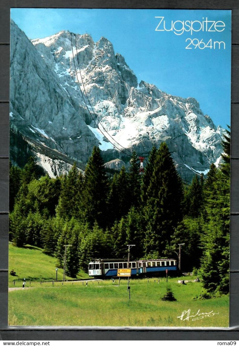 Zugspitze, Zahnradbahn, Großkabinenbahn; B-368 - Zugspitze