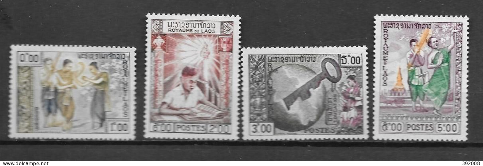 1959 - 59 à 62*MH - Education - Laos