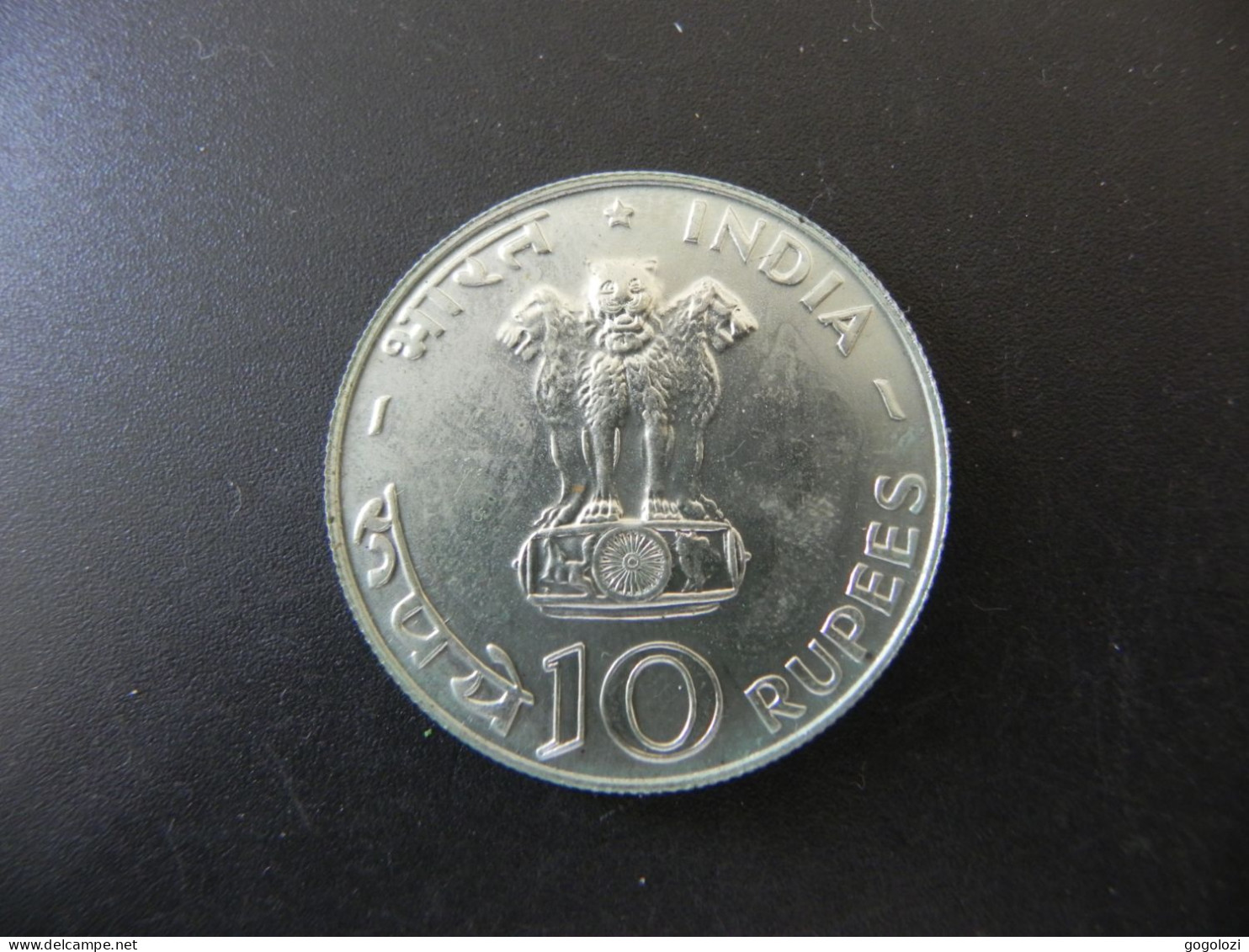 India 10 Rupees 1970 Silver 15 G - Indien