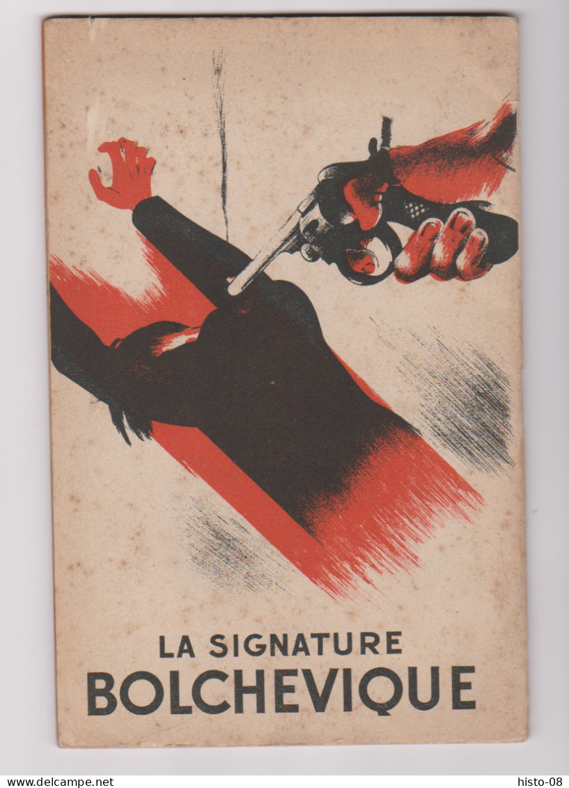 WWII . 1939 / 45 : VICHY : - OUVRIER De CHEZ NOUS .. REGARDE , LIS , JUGE ! . LIVRET DE PROPAGANDE ANTI COMMUNISTE . - War 1939-45