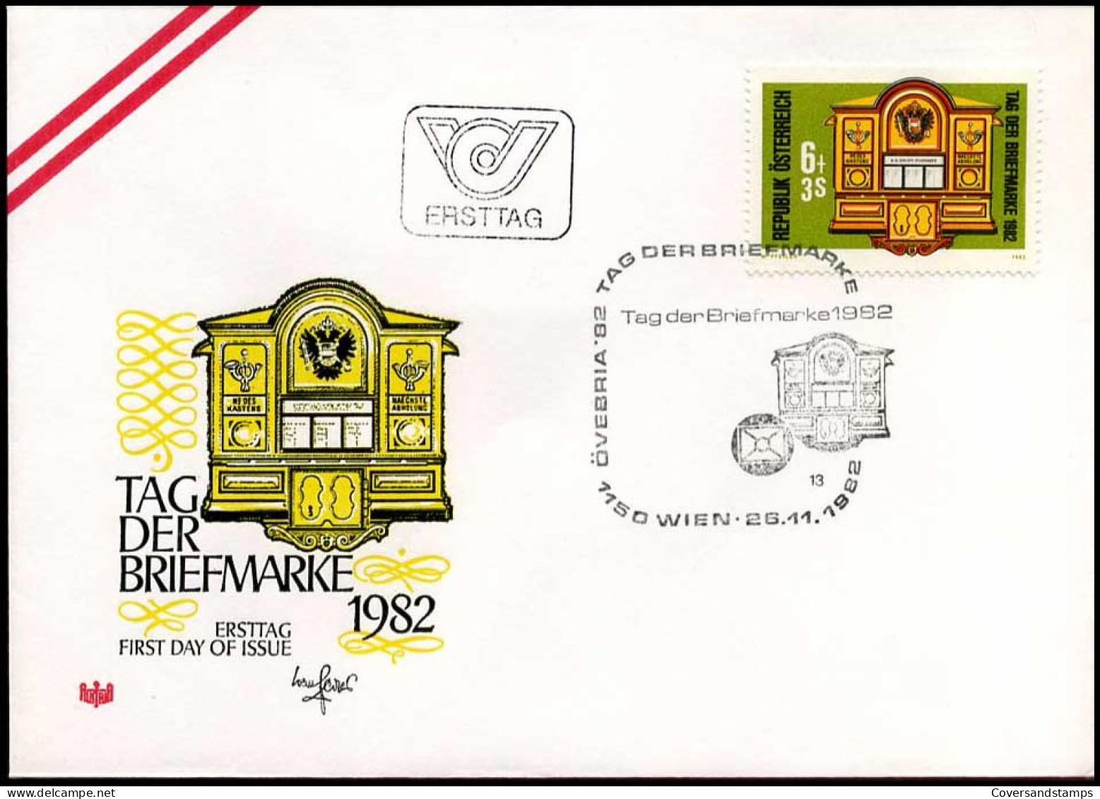 Oostenrijk - FDC - Tag Der Briefmarke                              - FDC