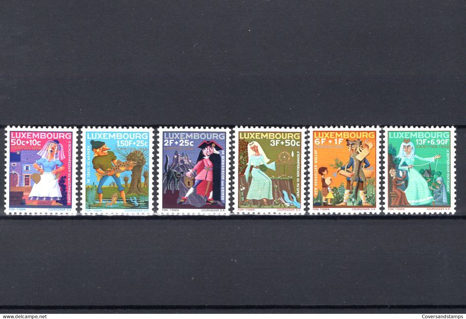 Luxemburg  691/96 MNH ** Caritas - Unused Stamps