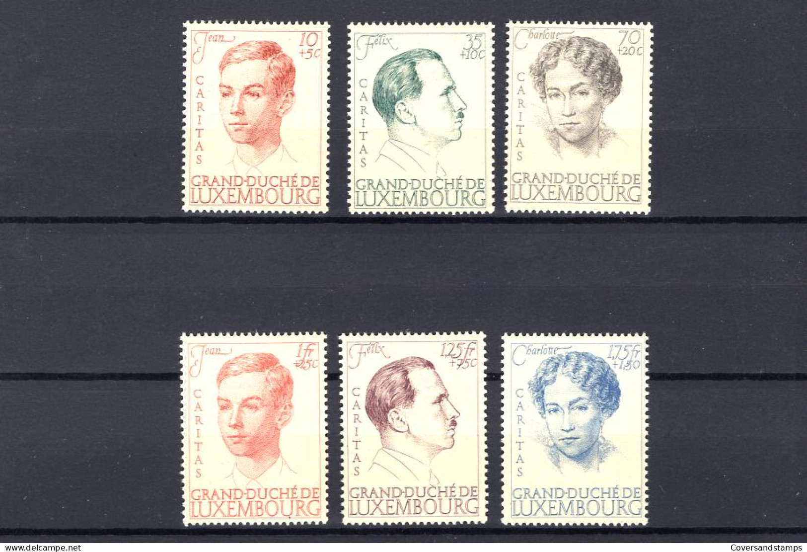Luxemburg  324/29 MNH **  - Unused Stamps