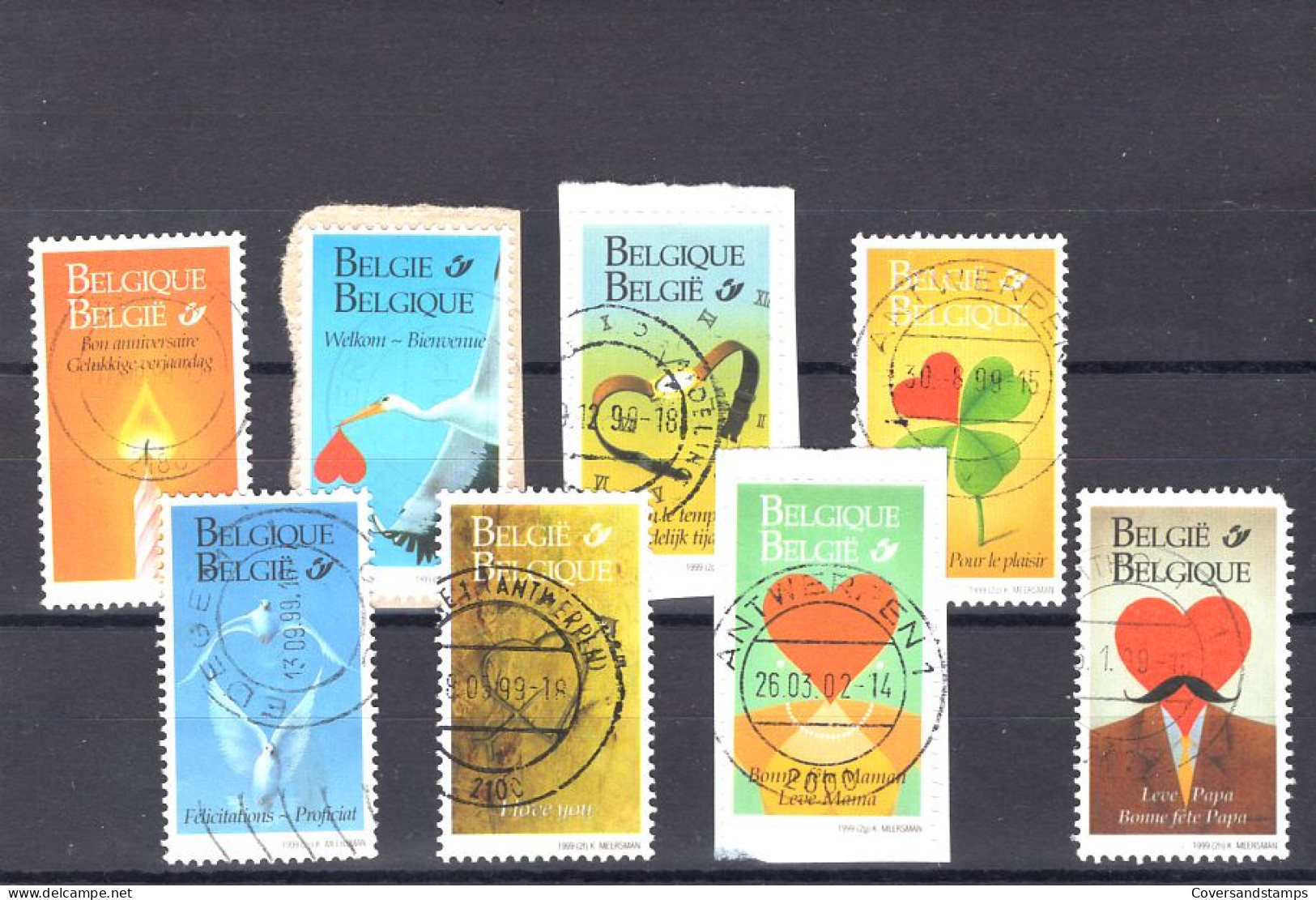 België / Belgique  2796/03 Gestempeld/oblitéré - Used Stamps