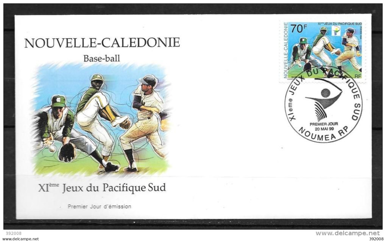 1999 - 795 - XI° Jeux Du Pacifique Sud - 19 - FDC