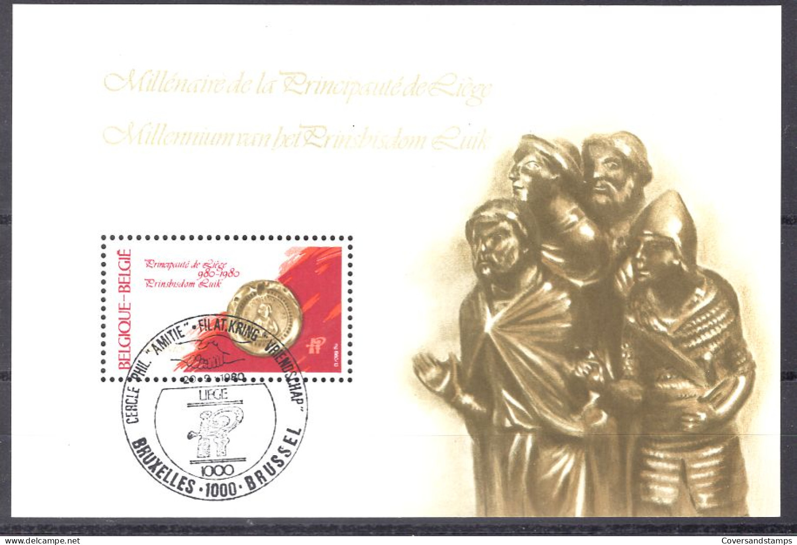  Belgiê : BL56 Gestempeld / Oblitéré - Used Stamps