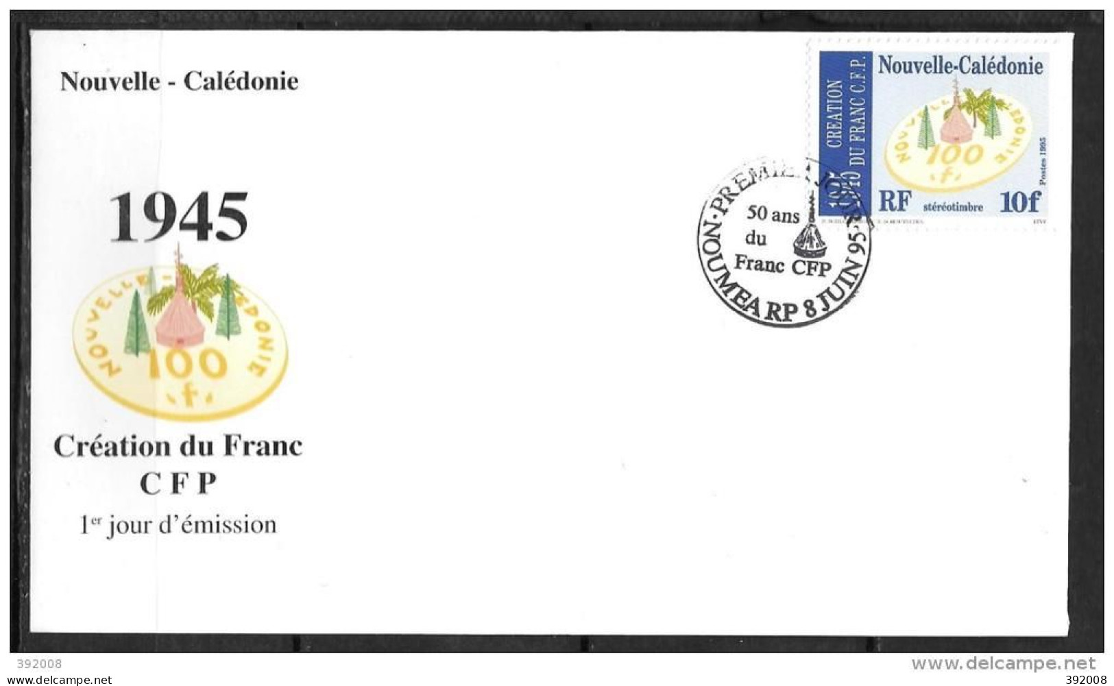 1995 - 688 - 50 Ans De La Création Du Franc CFP - 13 - FDC