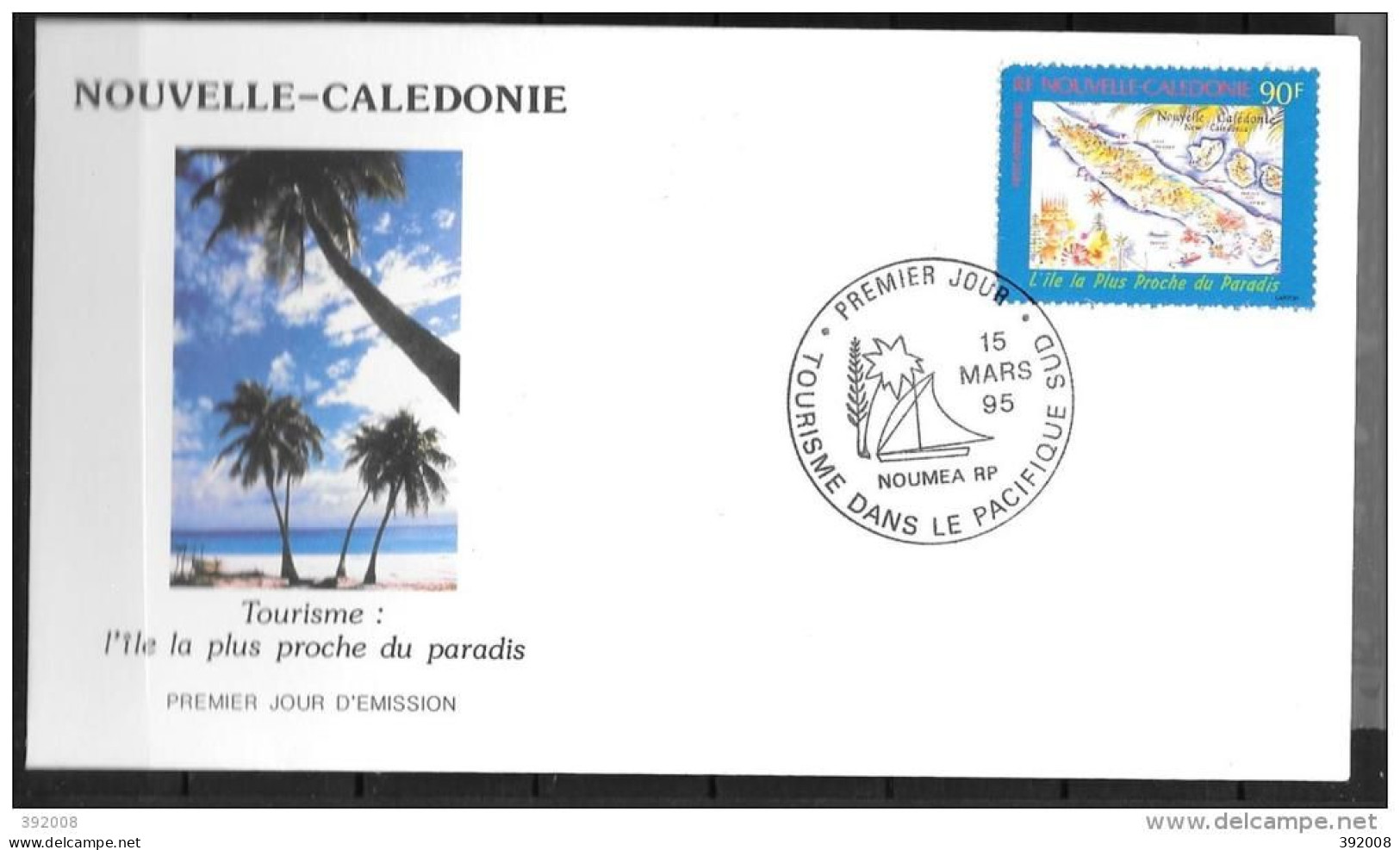 1995 - PA 327 - Tourisme - 14 - FDC