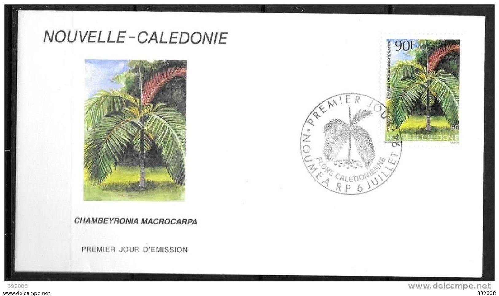 1994 - 662 - Flore Calédonienne - 12 - FDC