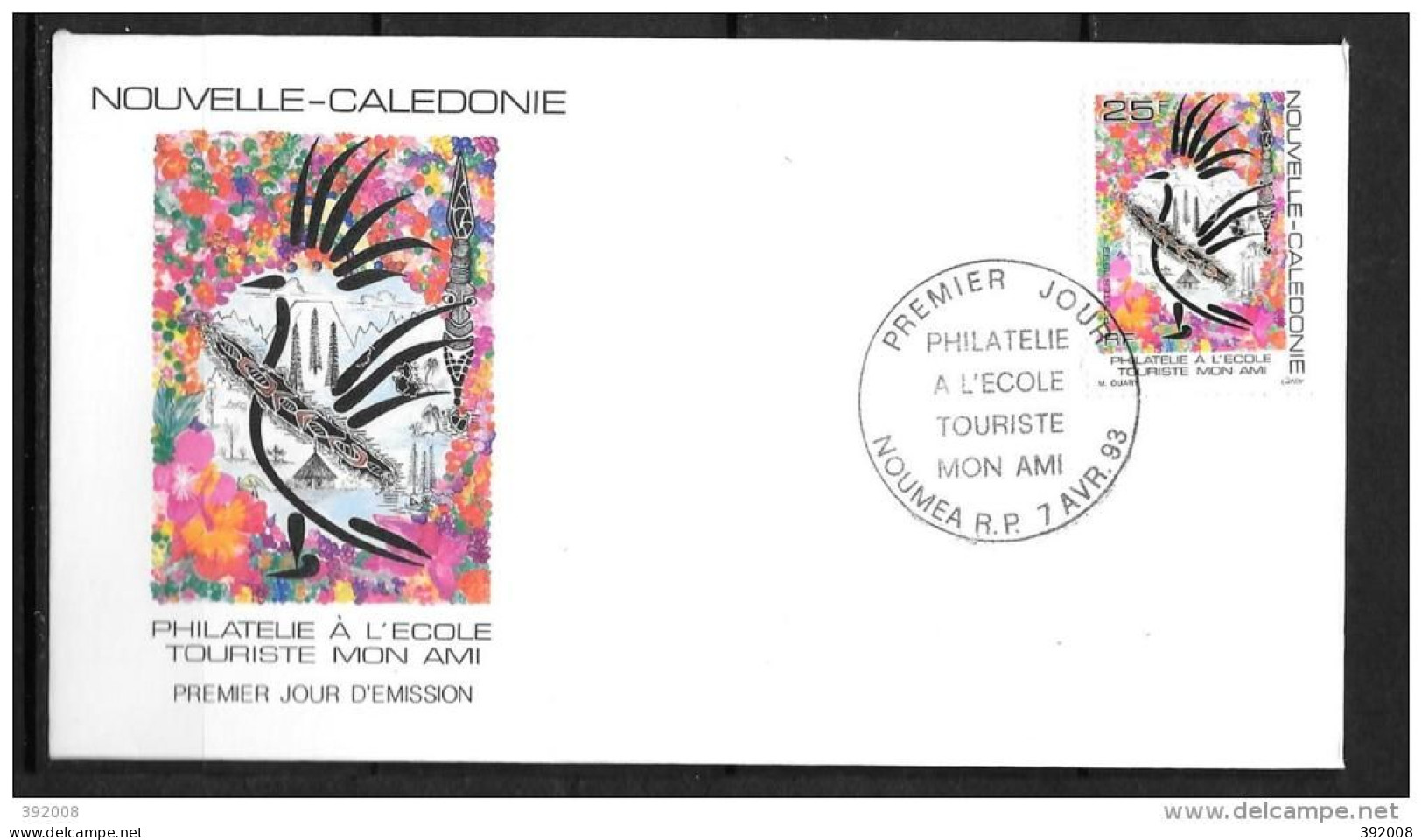 1993 - 637 - Philatélie à L'école - 11 - FDC