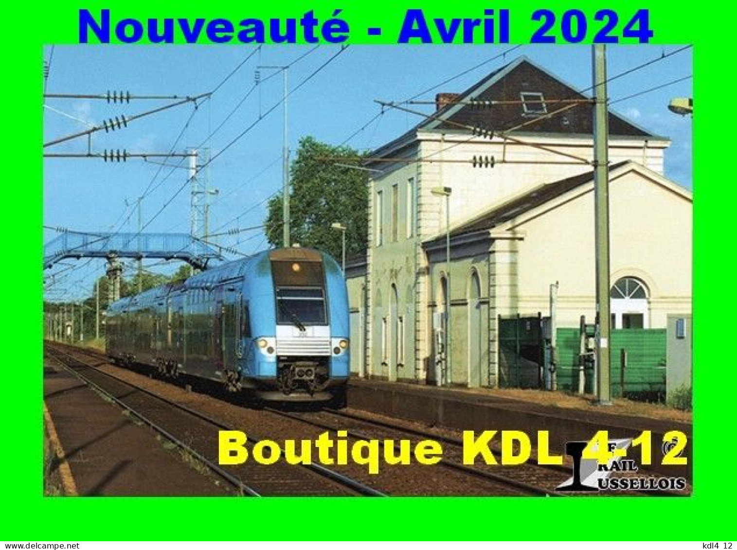 RU 2172 - Automotrice Z 24683/684 En Gare - OUDON - Loire Atlantique - SNCF - Estaciones Con Trenes