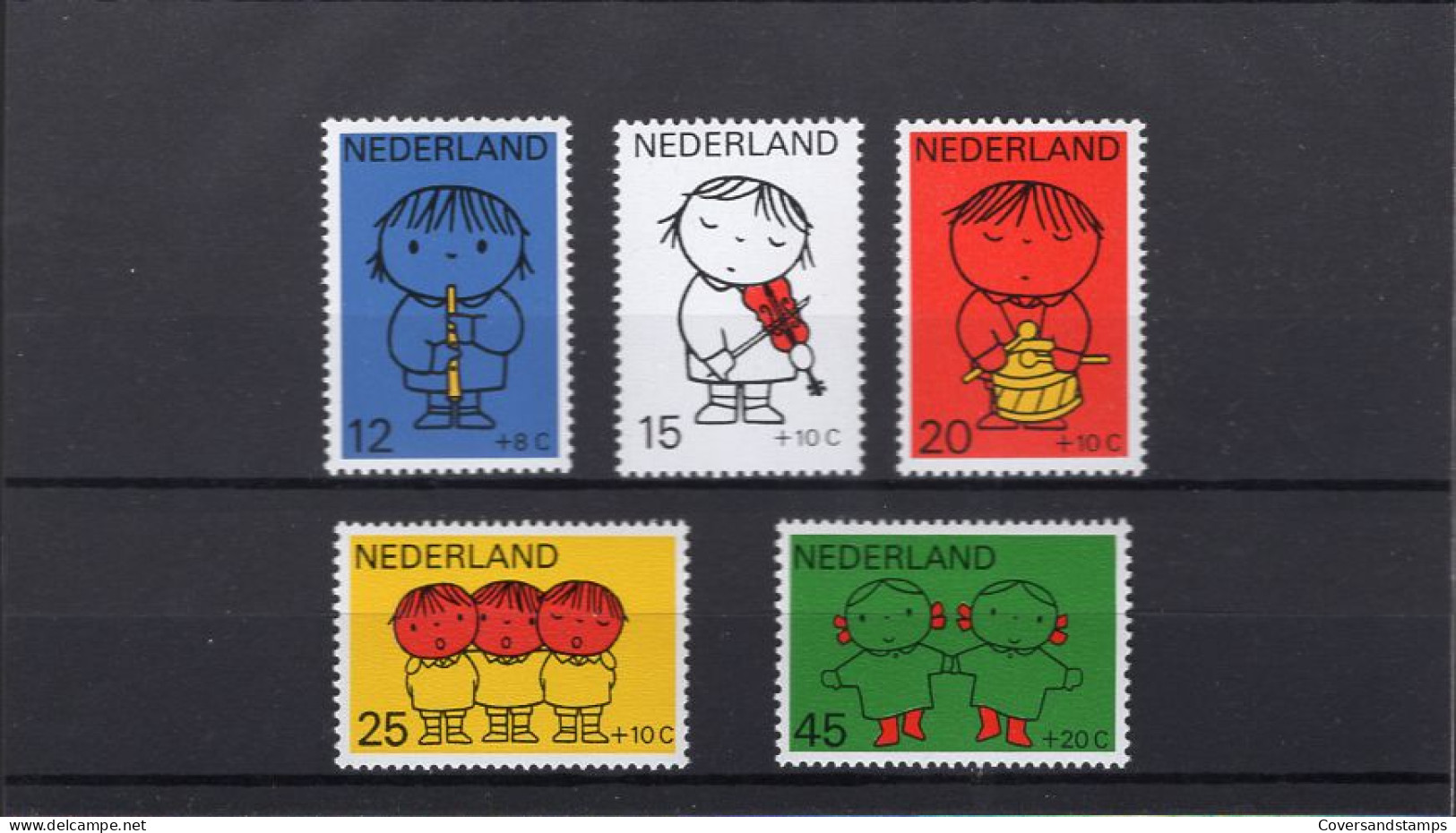 Nederland - 932/36   ** MNH - Unused Stamps