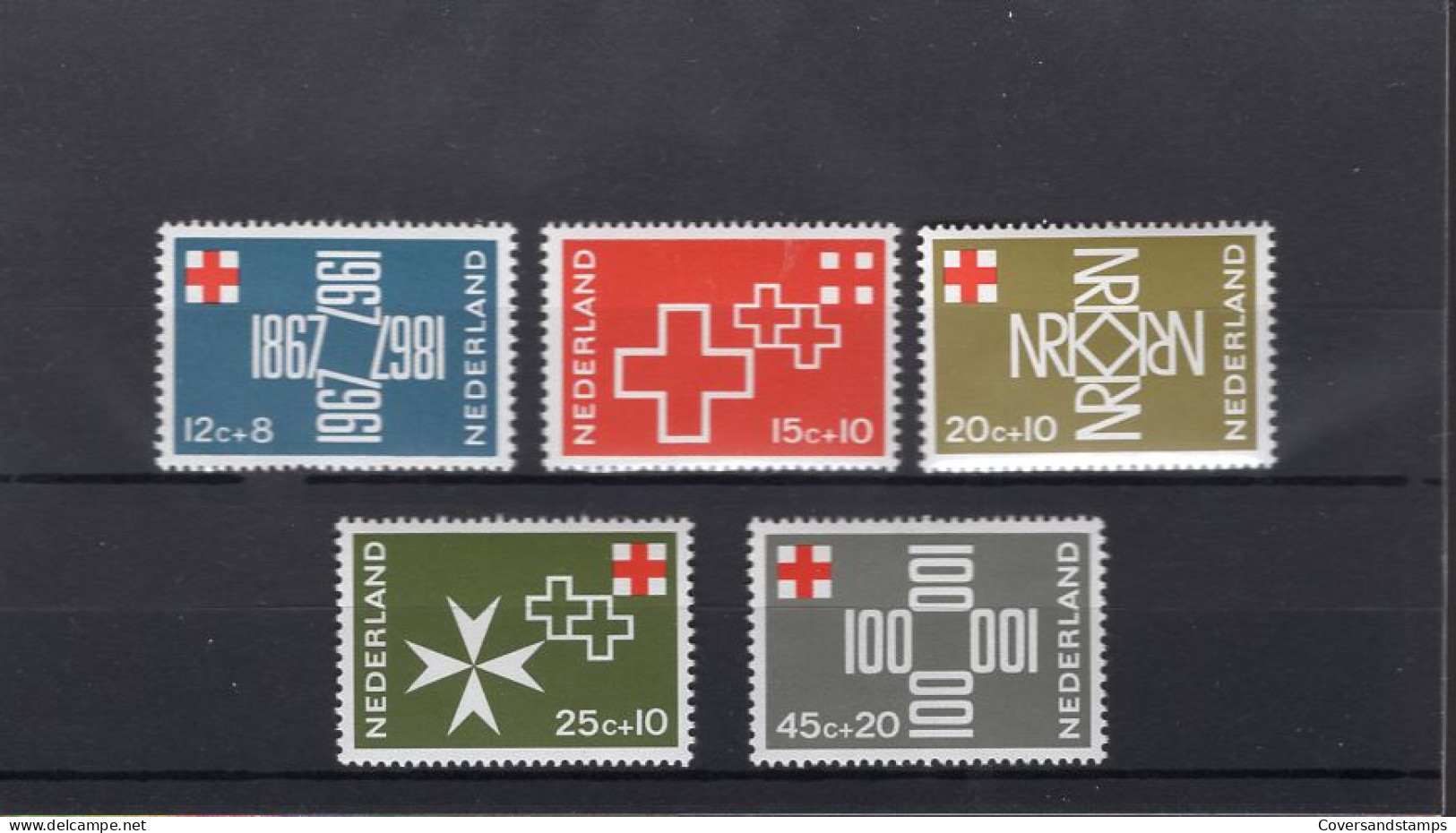  Nederland - 889/93  ** MNH - Unused Stamps