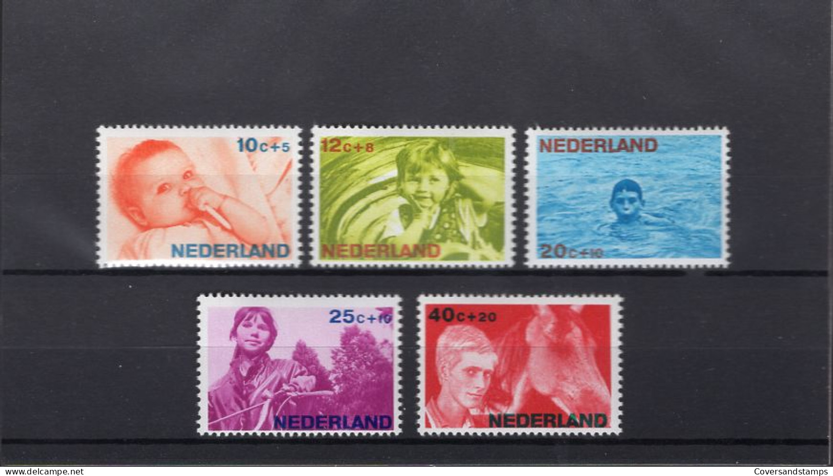  Nederland - 870/74  ** MNH - Unused Stamps